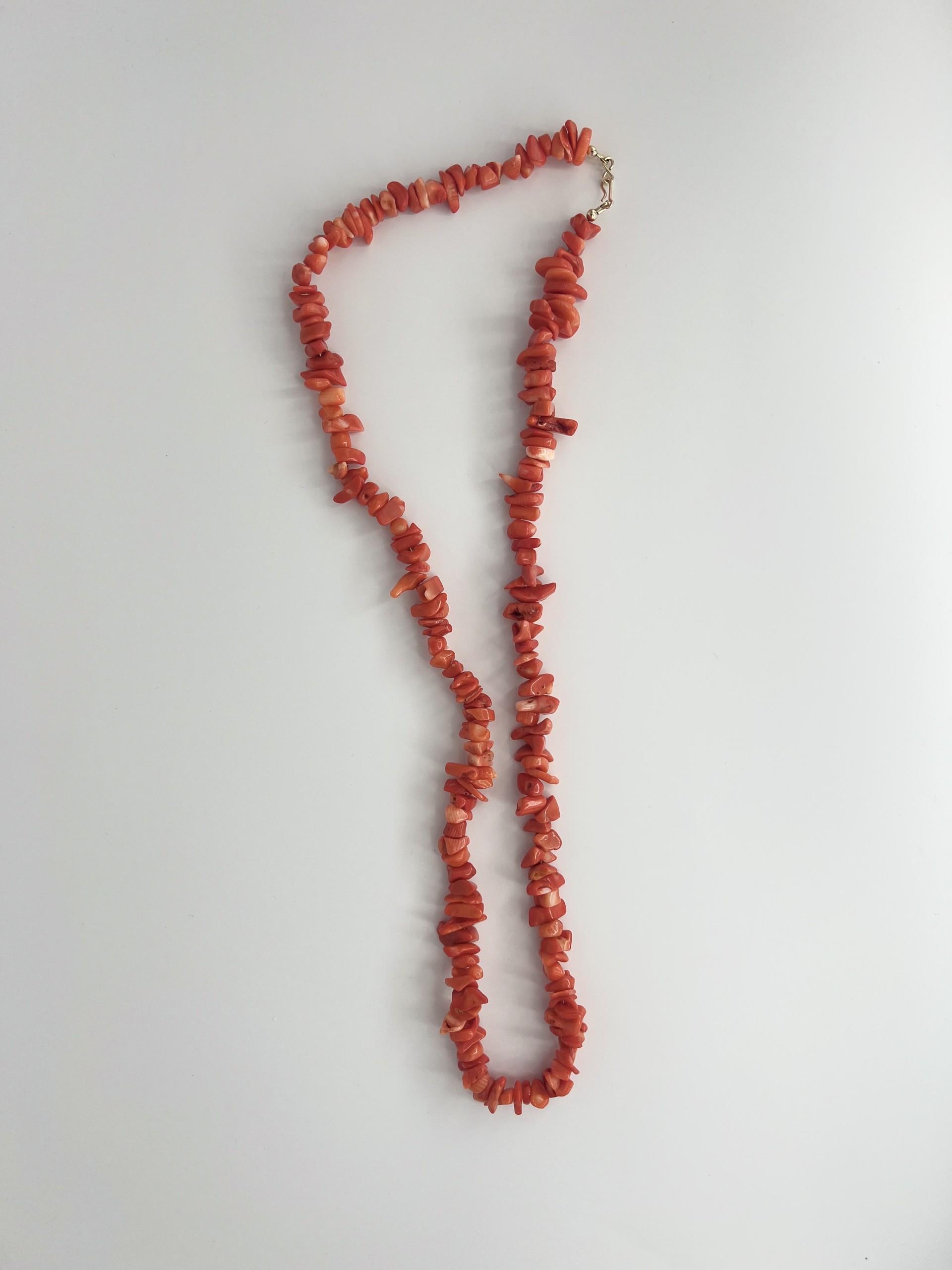 Coral Nugget Necklace