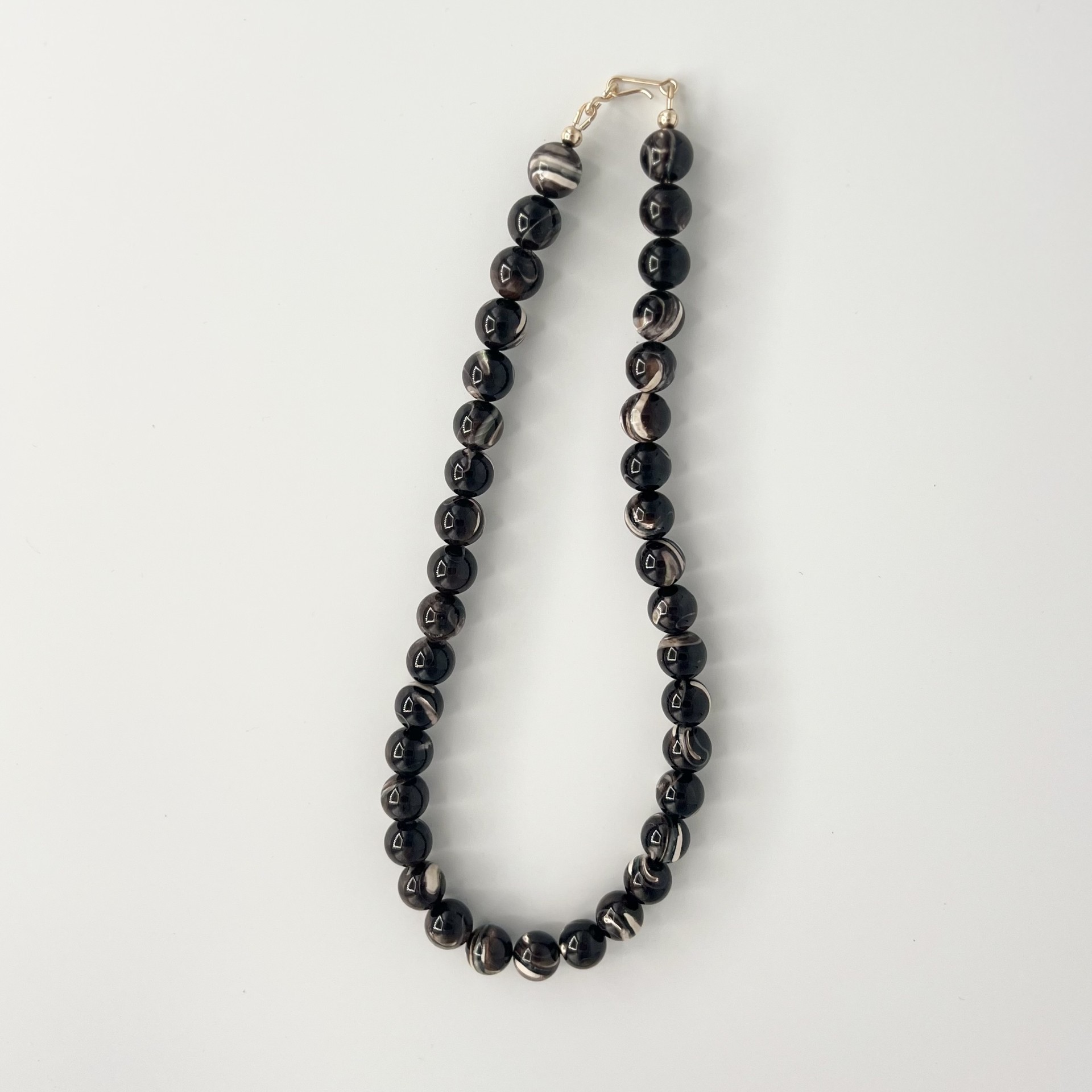 Coffee Mother of Pearl Necklace