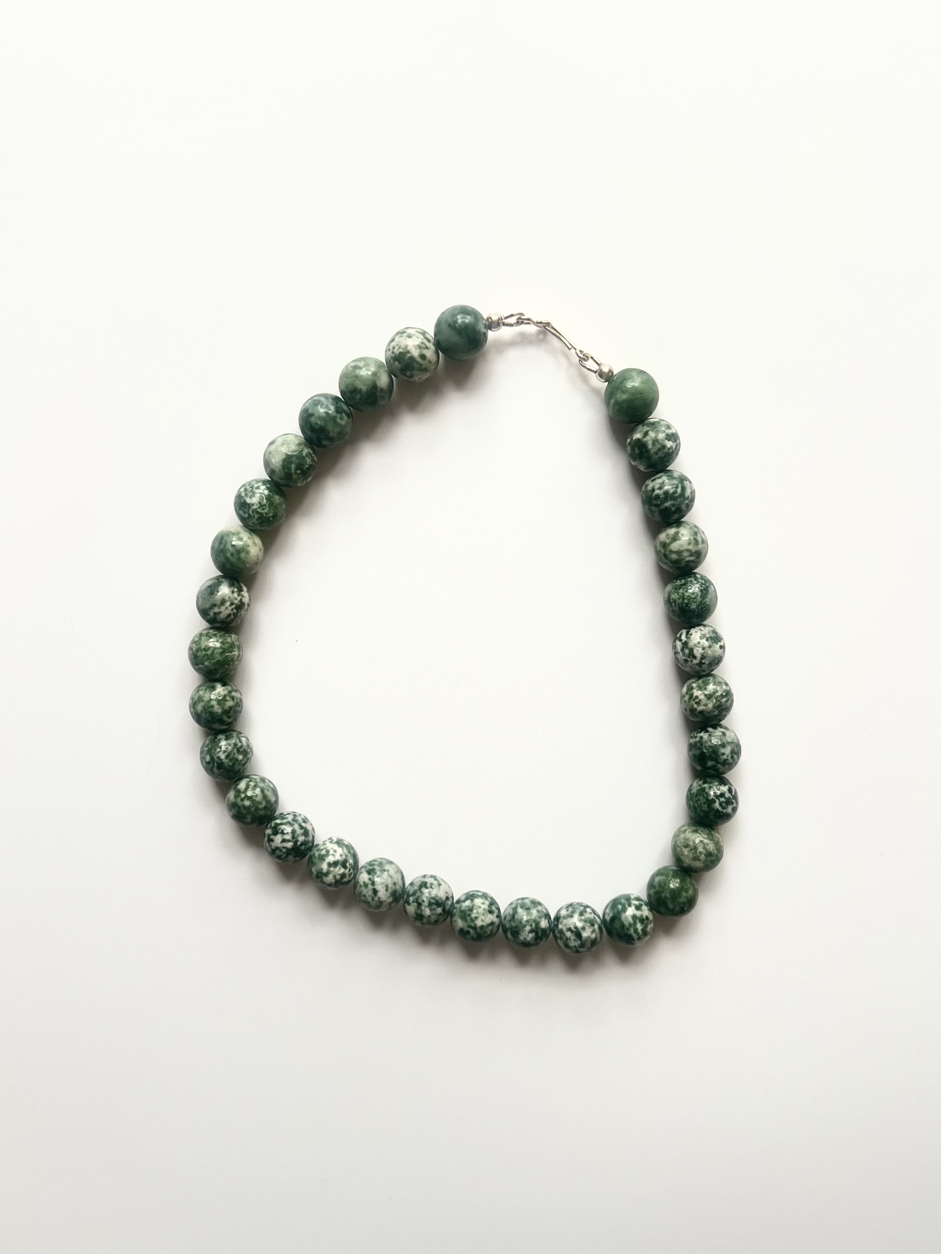 Dalmatian Green Spot Necklace