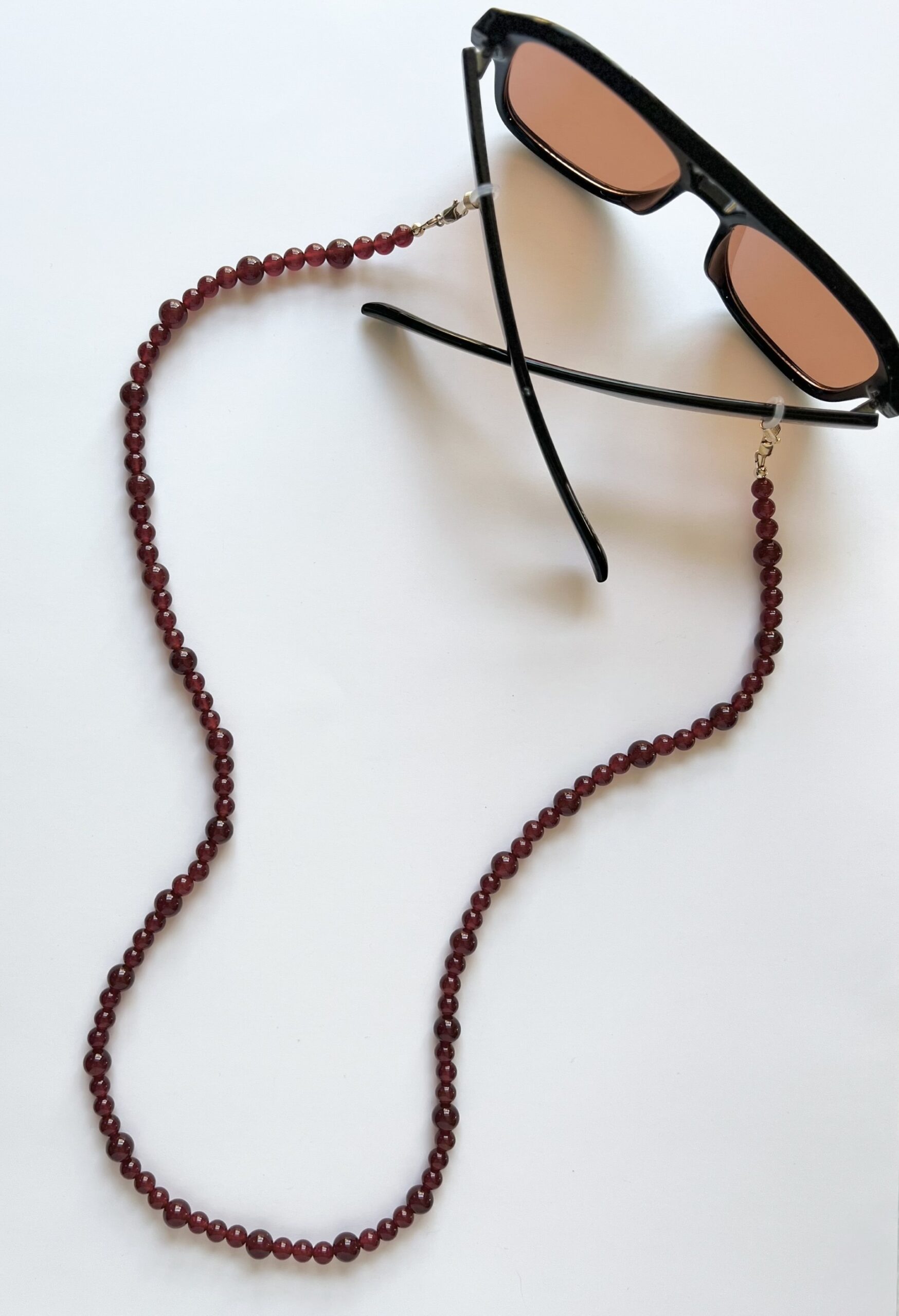 Agate Glasses Chain & Necklace