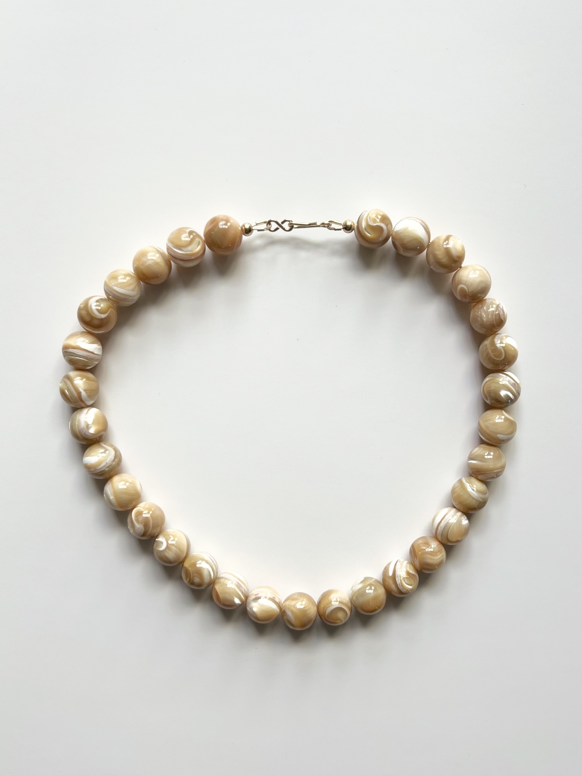 Caramel Mother of Pearl Necklace