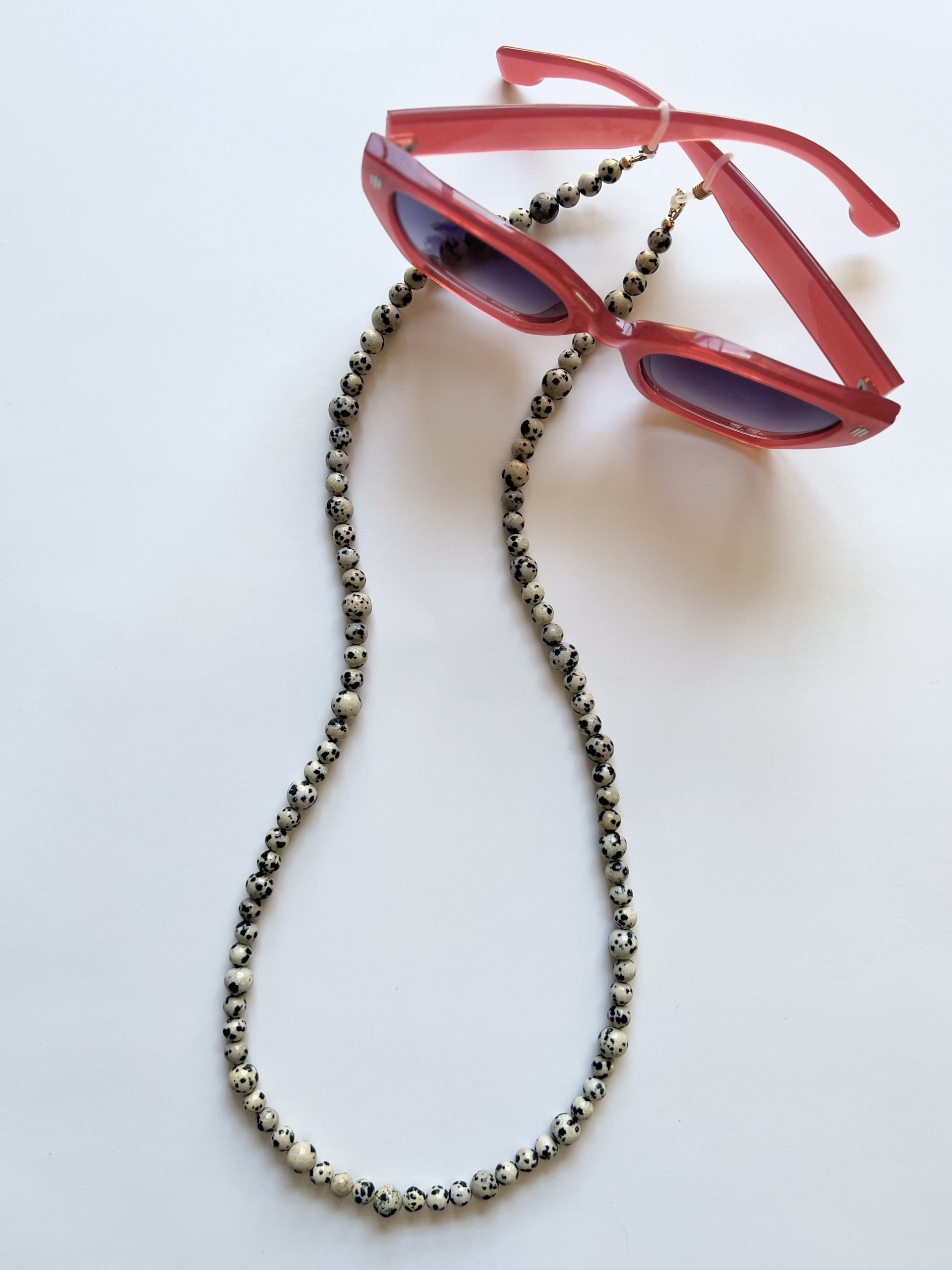 Dalmatian Glasses Chain & Necklace