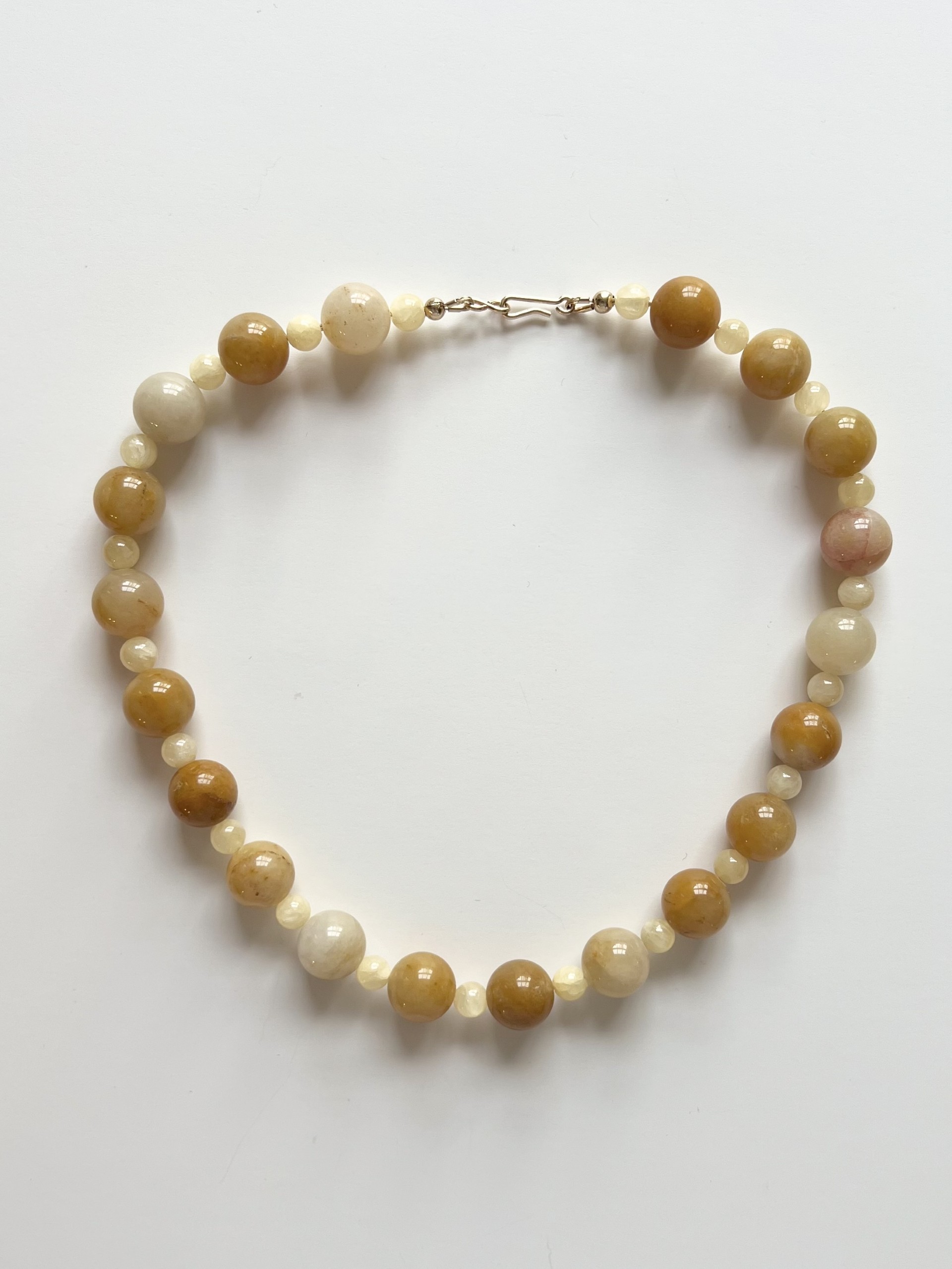 Honey & Yellow Jade Necklace